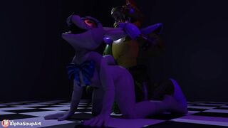 FNAF Vanny fucked by Gator