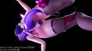 Genshin impact Raiden Shogun MMD