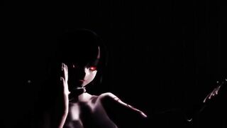 MMD Jumping at Shadows Gishinanki Yuuka Kazami Dance