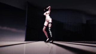 MMD Jumping at Shadows Gishinanki Yuuka Kazami Dance