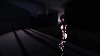 MMD Jumping at Shadows Gishinanki Yuuka Kazami Dance