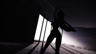 MMD Jumping at Shadows Gishinanki Yuuka Kazami Dance