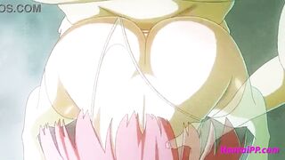 Green Hairy Babe Hard Sex In Doggy - Two Hentai Episodes Uncensored