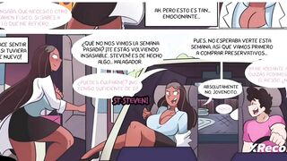 Steven fucks Dr. Maheswaran's hot pussy