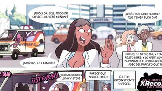 Steven fucks Dr. Maheswaran's hot pussy