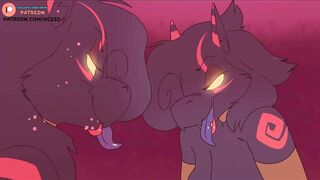FURRY FUTANARI PARTY ON THE BEACH | HOTTEST FUTA FURRY HENTAI ANIMATION 4K 60FPS