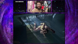 Bald Pussy Jill Valentine Fiercely Masturbates Herself In Front Of Cock Hard Coomers With A Dildo