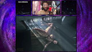 Bald Pussy Jill Valentine Fiercely Masturbates Herself In Front Of Cock Hard Coomers With A Dildo