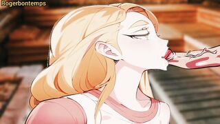 Sauna Blowjob Hentai Cartoon Porn Animation