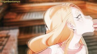 Sauna Blowjob Hentai Cartoon Porn Animation