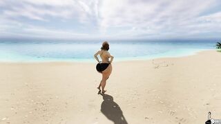 Smashing my married PAWG Teacher on the beach