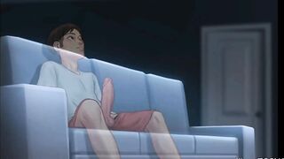 Summertime Saga Sex Scene She gave me a foot Job