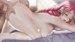 Mitsuri Kanroji fuck at home hentai