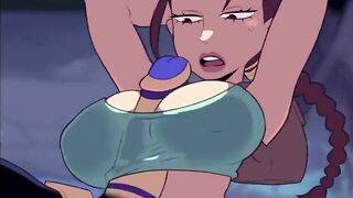 Lara croft lost in dungeon hentai scene