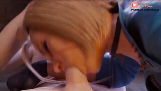 CAMMY HARD ANAL FUCKED ON PUBLIC AND GETTING CREAMPIE | STREET FIGHTER HENTAI ANIMATION 4K 60FPS