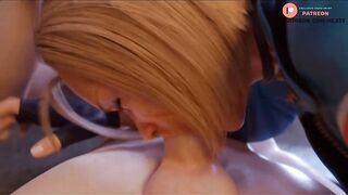CAMMY HARD ANAL FUCKED ON PUBLIC AND GETTING CREAMPIE | STREET FIGHTER HENTAI ANIMATION 4K 60FPS