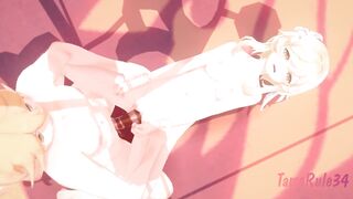 Genshin Impact Aether Fucked Lumine. Cum In Pussy