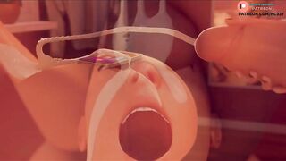 FUTANARI AND HER FRENDS HENTAI STORY - FUTA HENTAI ANIMATION 4K 60FPS