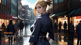 Naruto fucking Shikamaru's beautiful wife, Temari - Very realistic Naruto game - Hokages Life