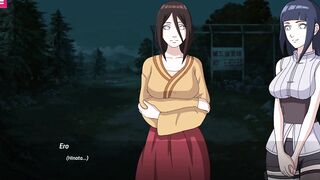 Hanabi playing with our cock from a peculiar position - Naruto Game - Sarada Rising