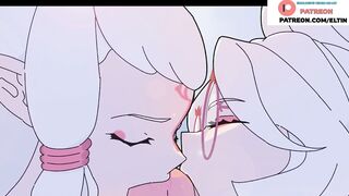 Purah With Girlfriend Find Big Dick And Getting Cum On Face Amazing Hentai Story | Zelda Hentai 4k