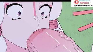 Purah With Girlfriend Find Big Dick And Getting Cum On Face Amazing Hentai Story | Zelda Hentai 4k