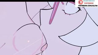 Purah With Girlfriend Find Big Dick And Getting Cum On Face Amazing Hentai Story | Zelda Hentai 4k