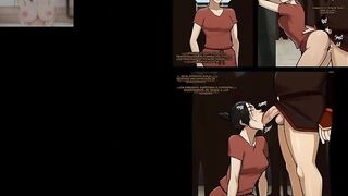 Azula folla con unos desconocidos y terminan al aire libre