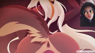 Impregnated a she-wolf in front of the whole pack