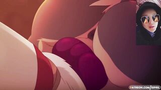 Impregnated a she-wolf in front of the whole pack