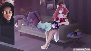 Impregnated a she-wolf in front of the whole pack