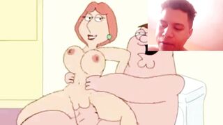 Lois fingering herself and then gets fucked by peter(MP4_Low HENTAI SIN CENSURA