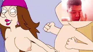 Lois fingering herself and then gets fucked by peter(MP4_Low HENTAI SIN CENSURA