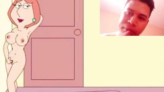 Lois fingering herself and then gets fucked by peter(MP4_Low HENTAI SIN CENSURA