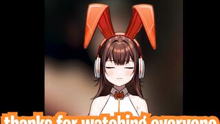 Bunny Vtuber watches Cobold Ambush