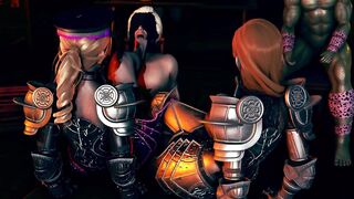 The loser will be trained by a female knight.