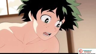 Uraraka And Midoriya Love Story ???? Hottest Fucking In The House My Hero Academia Hentai 2024