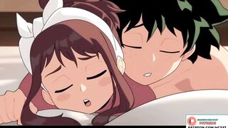 Uraraka And Midoriya Love Story ???? Hottest Fucking In The House My Hero Academia Hentai 2024