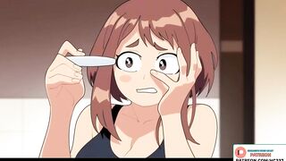 Uraraka And Midoriya Love Story ???? Hottest Fucking In The House My Hero Academia Hentai 2024