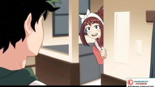 Uraraka And Midoriya Love Story ???? Hottest Fucking In The House My Hero Academia Hentai 2024