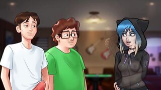 Fucking with Sexy Schoolmate | Summertime Saga Eve