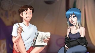 Fucking with Sexy Schoolmate | Summertime Saga Eve