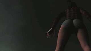 Alien Ship Causes Woman Ass Expansion