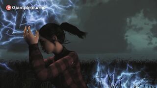 Alien Ship Causes Woman Ass Expansion