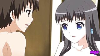 HENTAI PROS - Trip To The Hot Springs Turns Into A Well-deserved Team Banging Experience