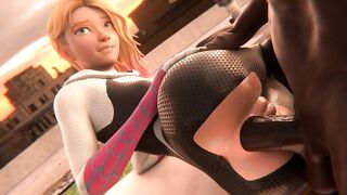 SpiderGirl Loves Getting It In The Ass
