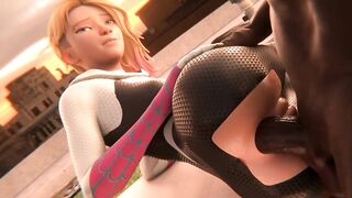 SpiderGirl Loves Getting It In The Ass