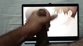 Masturbating Until I Cum While Watching Hentai Overflow Dublado Dubbed Uncensored