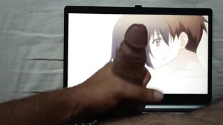 Masturbating Until I Cum While Watching Hentai Overflow Dublado Dubbed Uncensored