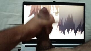 Masturbating Until I Cum While Watching Hentai Overflow Dublado Dubbed Uncensored